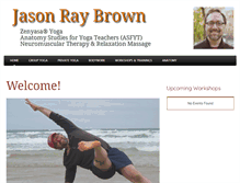 Tablet Screenshot of jasonraybrown.com